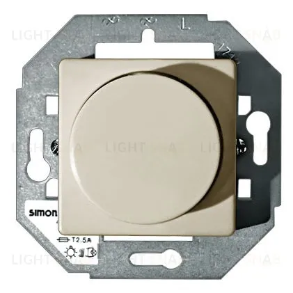 Светорегулятор поворотный Simon 27 от 40 до 300 Вт (слоновая кость) 75311-39+27054-32 75311-39 + 27054-32