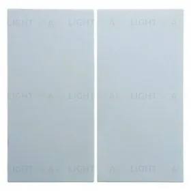 Выключатель двухклавишный проходной Berker (вкл/выкл с 2-х мест) 10А/250В, белый глянцевый 16238989+303808 16238989 + 303808