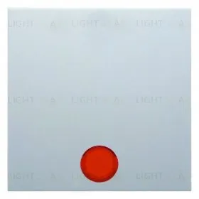 Выключатель одноклавишный универсальный с подсветкой Berker (вкл/выкл с 2-х мест) 10А/250В, белый глянцевый 3036+16218989+1675 3036 + 16218989 + 1675