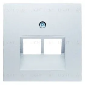 Розетка компьютерная двойная Berker RJ45 6-й кат., белый глянцевый 14098989+epuae8-8upok6 14098989 + epuae8-8upok6