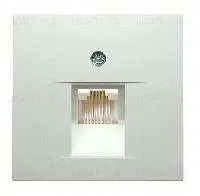 Розетка телефонная одинарная Berker RJ11 14071909+EPUAE8UPO 14071909 + EPUAE8UPO