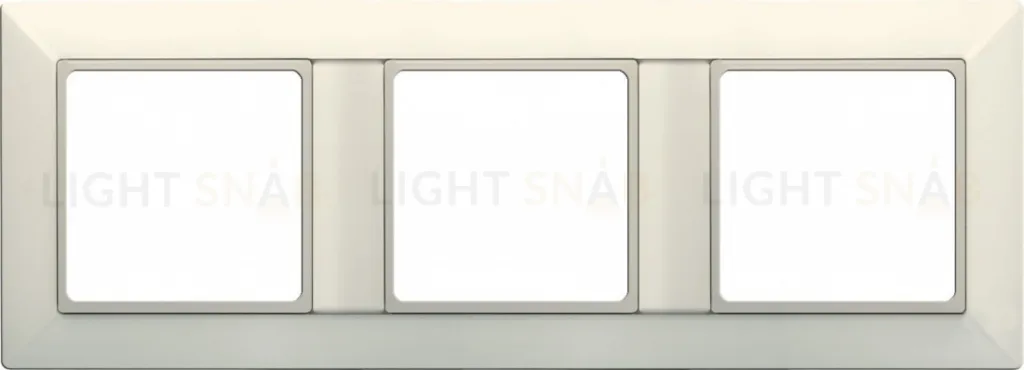 Рамка тройная Jung Eco Profi, слоновая кость EP483 EP483