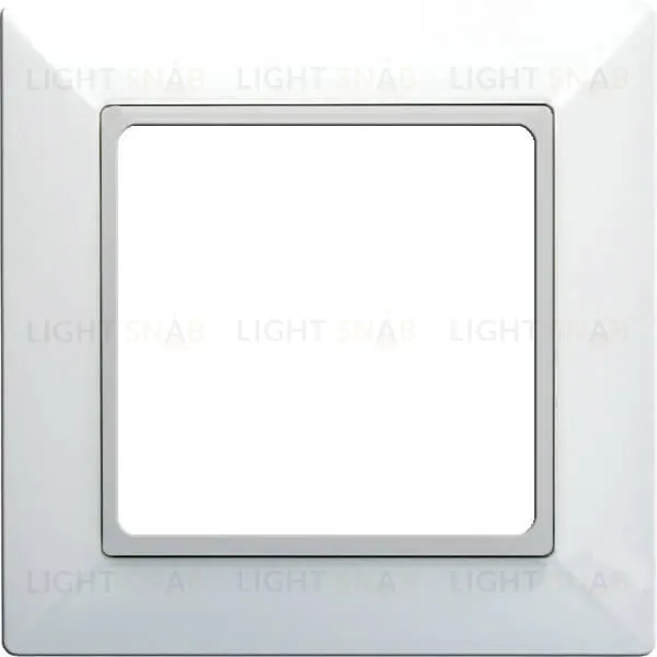 Рамка одинарная Jung Eco Profi, белая EP481WW EP481WW