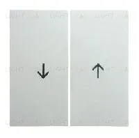 Выключатель управления жалюзи клавишный Berker, 10А/250В 303520+16251909 303520 + 16251909