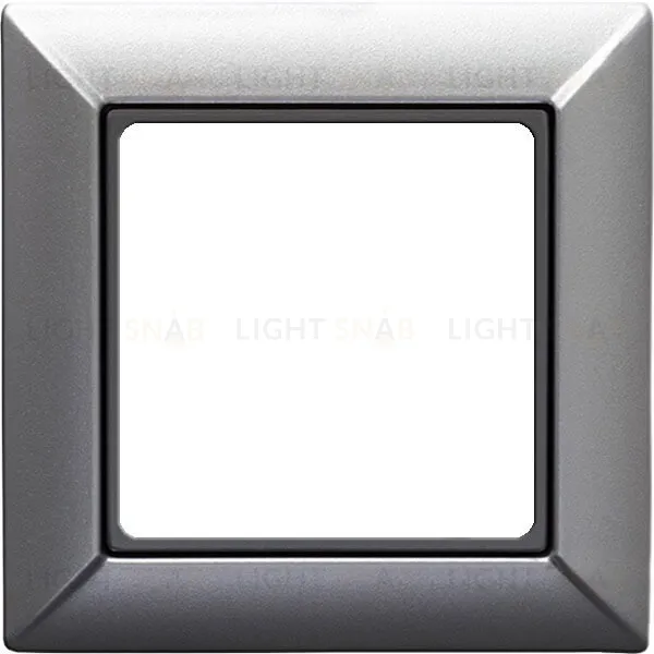 Рамка одинарная Jung Eco Profi алюминий EP481AL EP481AL