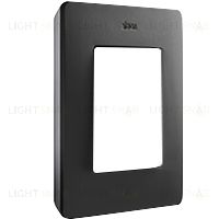 Рамка Simon 82 Detail Premium, 1 пост (графит с основанием алюминий) 8200610-238 8200610-238