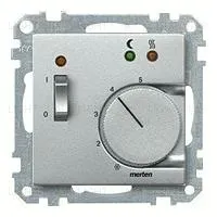Терморегулятор Merten с выносным датчиком, для электрического теплого пола, 10A/230B FRe 525 22+MTN535860 FRe 525 22 + MTN535860