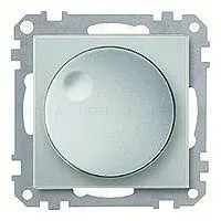 Светорегулятор поворотно-нажимной Merten 40-400 Вт. для ламп накаливания и галог. MTN5131-0000+MTN5250-0460 MTN5131-0000 + MTN5250-0460