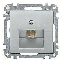 Розетка компьютерная одинарная Merten RJ45 6-й кат. EPUAE8UPOK6+MTN298360 EPUAE8UPOK6 + MTN298360