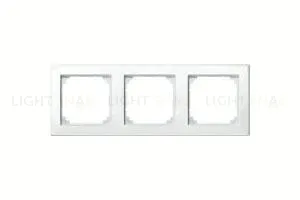 Рамка тройная Merten M-Smart белый глянцевый MTN478319 MTN478319