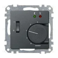 Терморегулятор Merten с выносным датчиком, для электрического теплого пола, 10A/230B FRe 525 22+MTN535814 FRe 525 22 + MTN535814