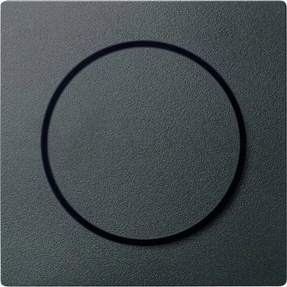 Светорегулятор поворотно-нажимной универсальный Merten LED 4-200Вт, 4-400 Вт. для ламп накал. и галог., антрацит MTN5134-0000+MTN5250-0414 MTN5134-0000 + MTN5250-0414