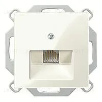 Розетка компьютерная одинарная Merten RJ45 6-й кат. EPUAE8UPOK6+MTN296244 EPUAE8UPOK6 + MTN296244