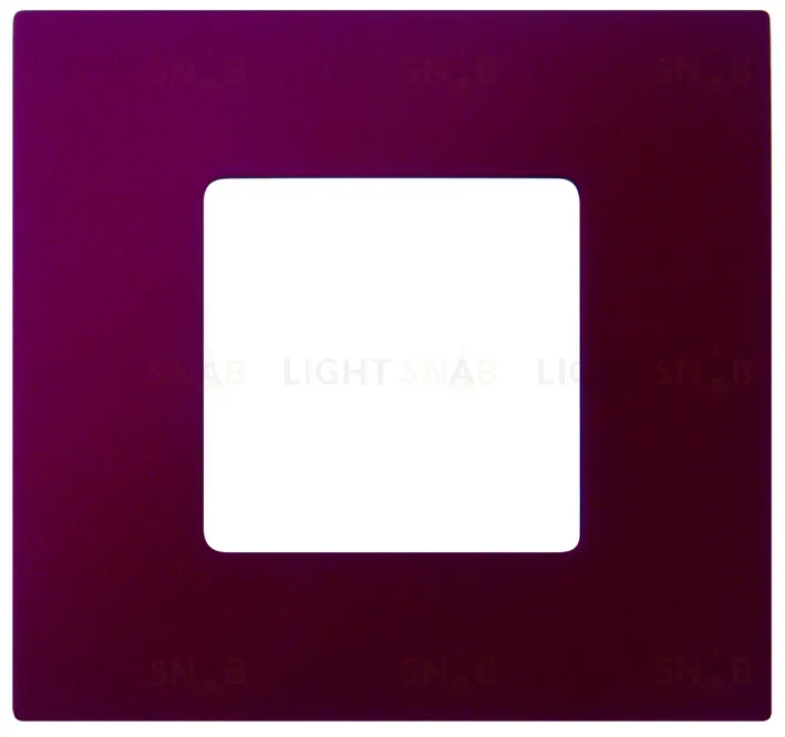 Рамка-декор 1 постовая Simon 27 Play артик баклажан 2700617-085 2700617-085