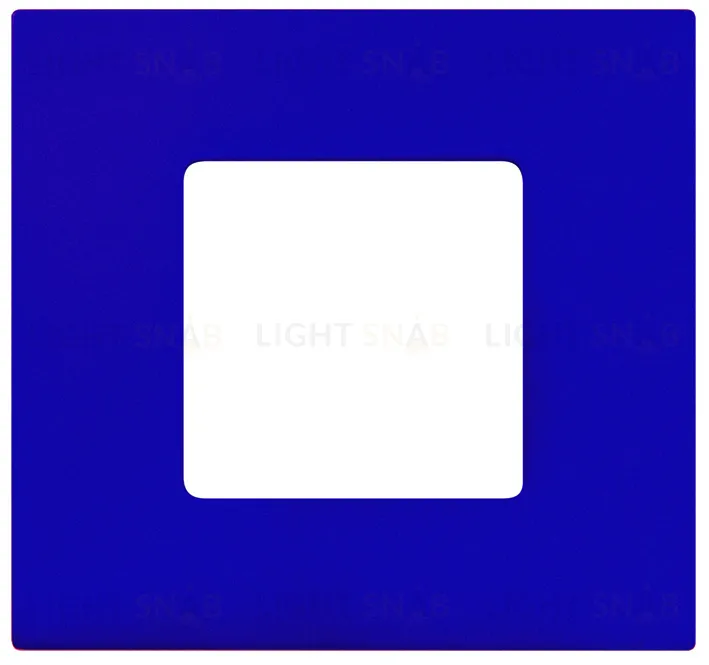 Рамка-декор 1 постовая Simon 27 Play артик синий 2700617-083 2700617-083