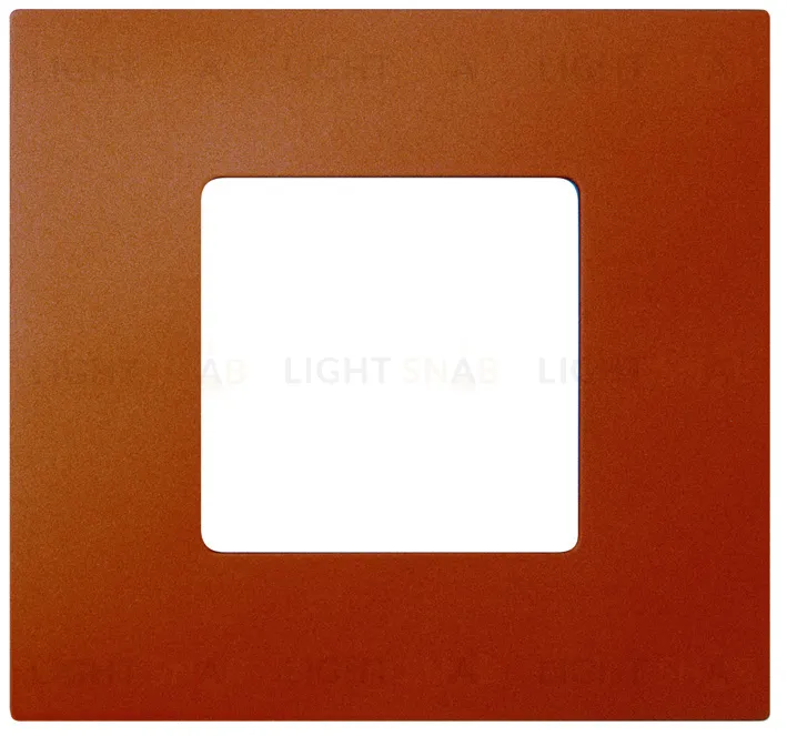 Рамка-декор 1 постовая Simon 27 Play артик Апельсин 2700617-082 2700617-082