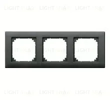 Рамка тройная Merten M-Plan антрацит MTN486314 MTN486314