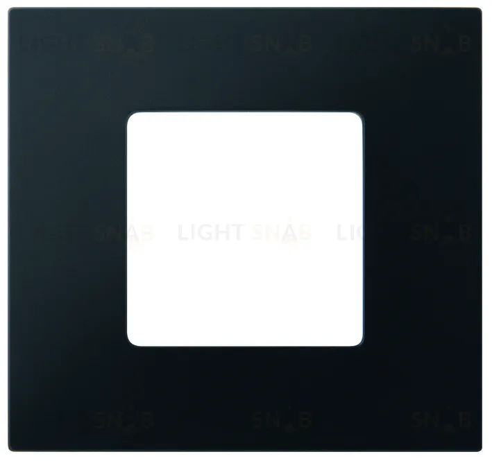 Рамка-декор 1 постовая Simon 27 Play артик черный 2700617-086 2700617-086