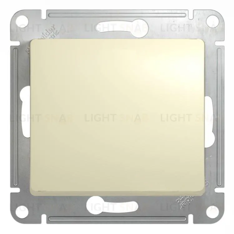 Выключатель одноклавишный Schneider Electric Glossa бежевый GSL000211 GSL000211