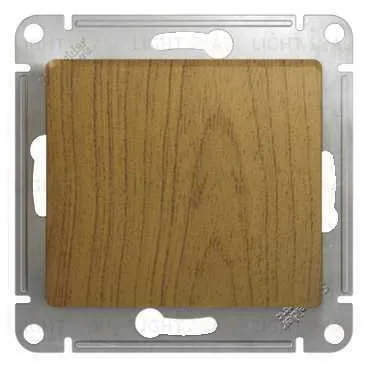 Кнопочный выключатель Schneider Electric Glossa дуб GSL000515 GSL000515