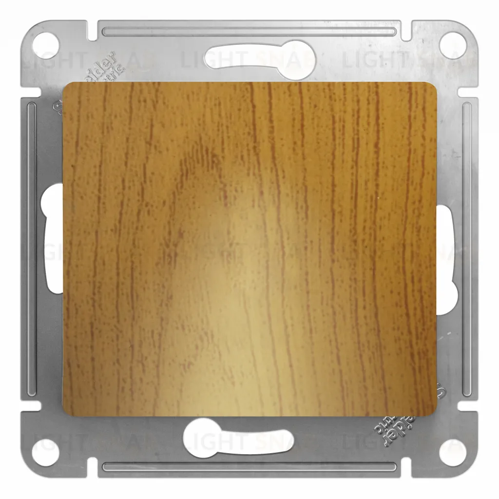 Вывод кабеля Schneider Electric Glossa, дуб GSL000599 GSL000599