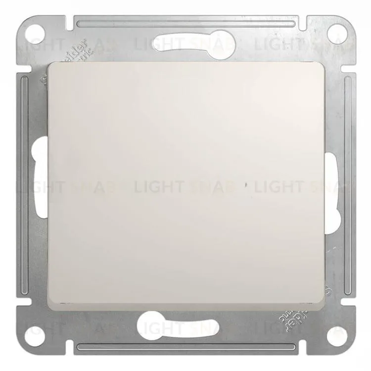 Выключатель одноклавишный Schneider Electric Glossa графит GSL001311 GSL001311