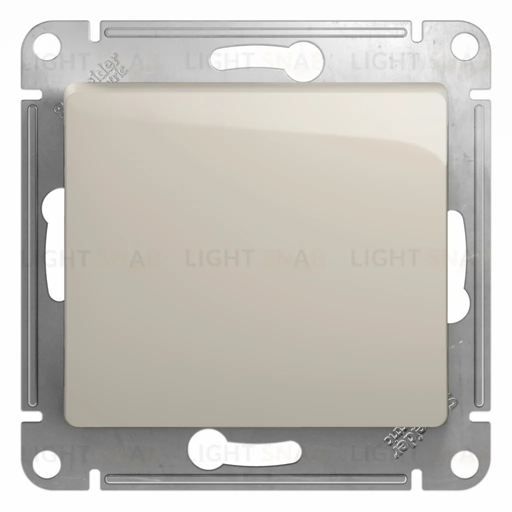Выключатель одноклавишный Schneider Electric Glossa молочный GSL000911 GSL000911