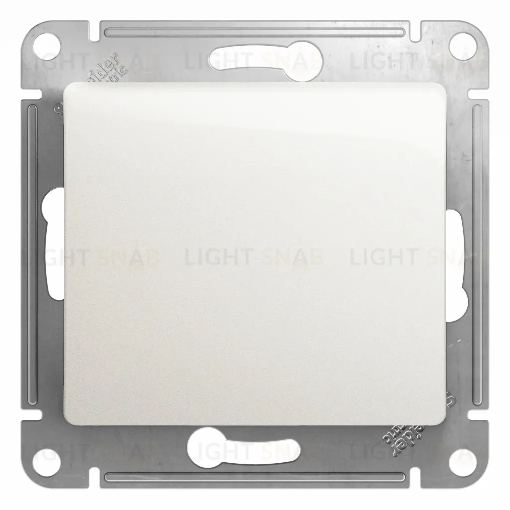 Кнопочный выключатель Schneider Electric Glossa перламутр GSL000615 GSL000615