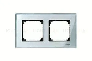 Рамка двойная Merten M-Elegance алмаз MTN4020-3260 MTN4020-3260