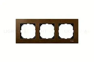 Рамка тройная Merten M-Elegance, орех MTN4053-3473 MTN4053-3473