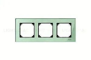 Рамка тройная Merten M-Elegance изумруд MTN404304 MTN404304
