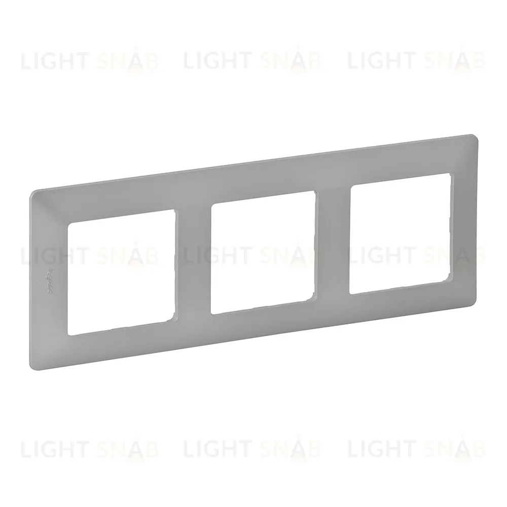 Рамка тройная Legrand Valena Life, алюминий 754133 754133