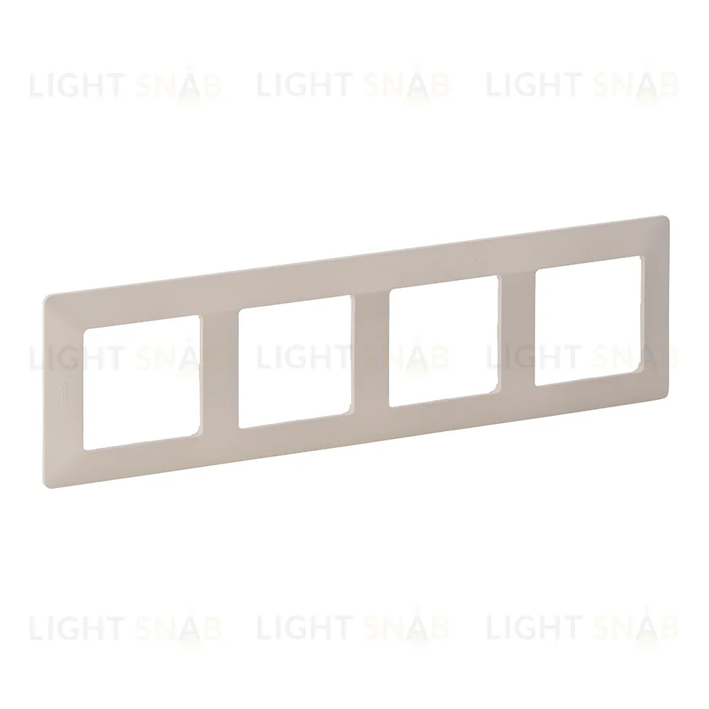Рамка четверная Legrand Valena Life, слоновая кость 754044 754044