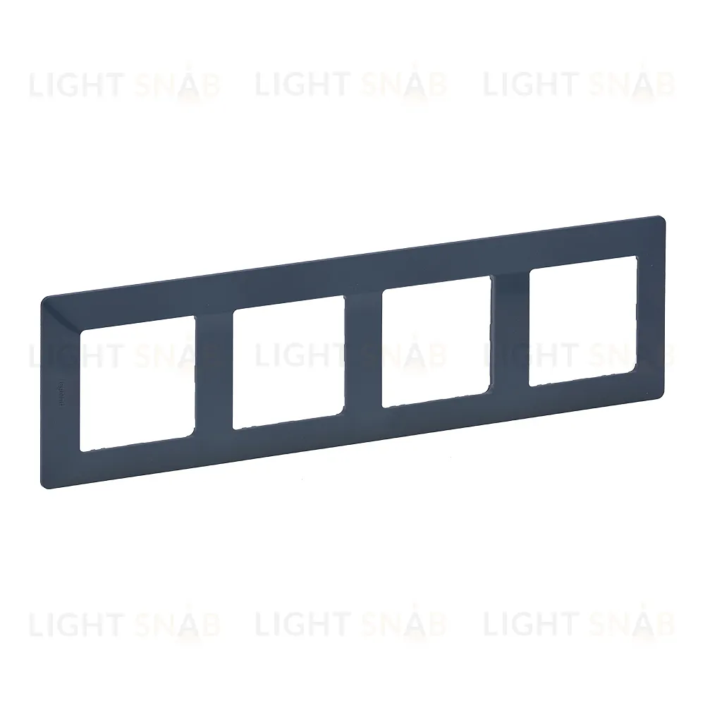 Рамка четверная Legrand Valena Life, лазурь 754094 754094