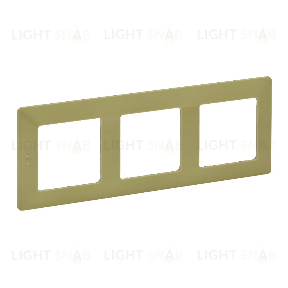 Рамка тройная Legrand Valena Life, лайм 754083 754083