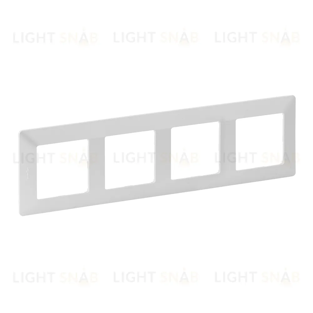 Рамка четверная Legrand Valena Life, жемчуг 754144 754144