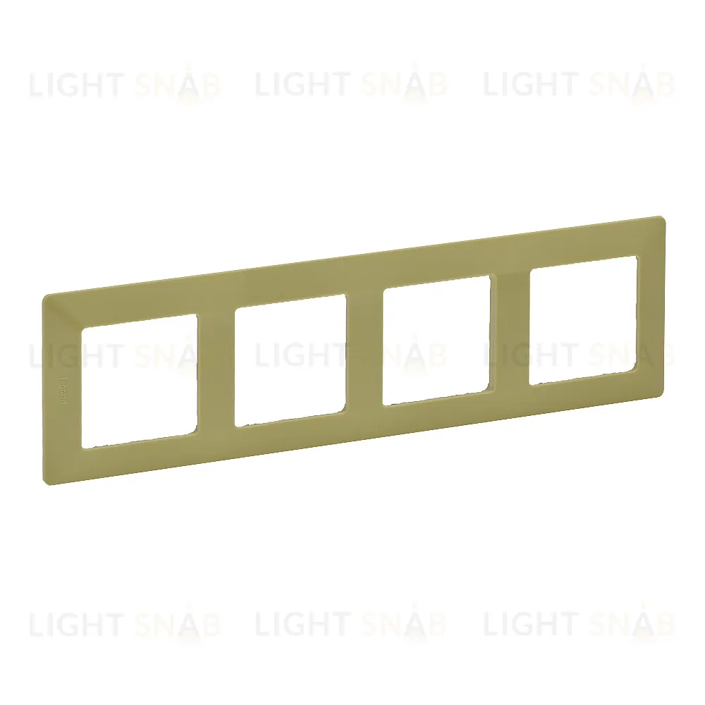 Рамка четверная Legrand Valena Life, лайм 754084 754084