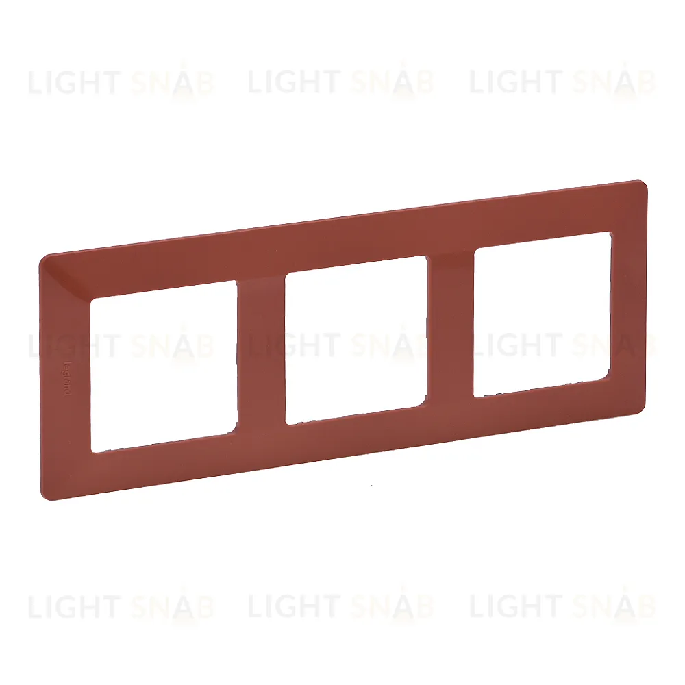 Рамка тройная Legrand Valena Life, терракота 754073 754073