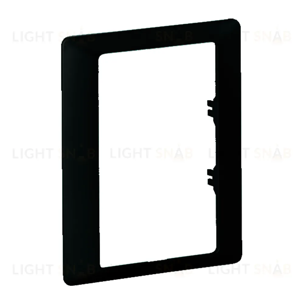 Рамка одинарная для двойных розеток Legrand Valena Life, антрацит 754261 754261