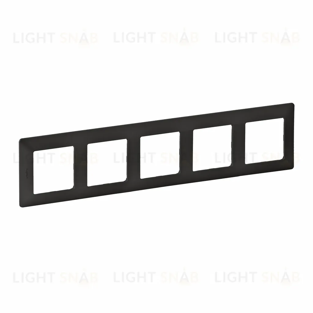 Рамка пятерная Legrand Valena Life, графит 754275 754275