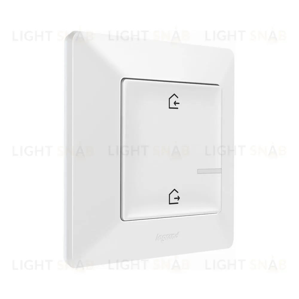 Главный выключатель «Я дома/Я вне дома» Legrand Netatmo Valena Life белый 752186 752186