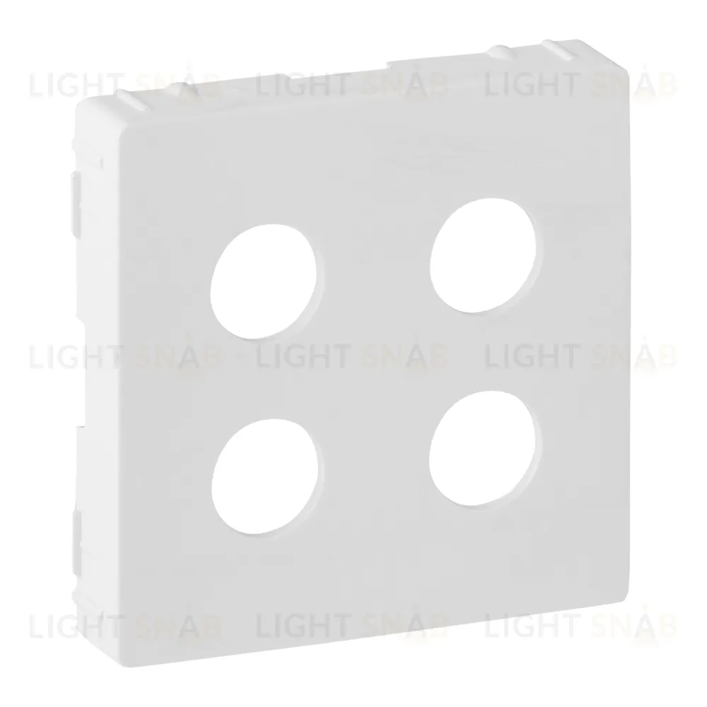 Розетка двойная акустическая Legrand Valena Life с винтовыми зажимами ”банан”, белый 753077+755290 753077 + 755290