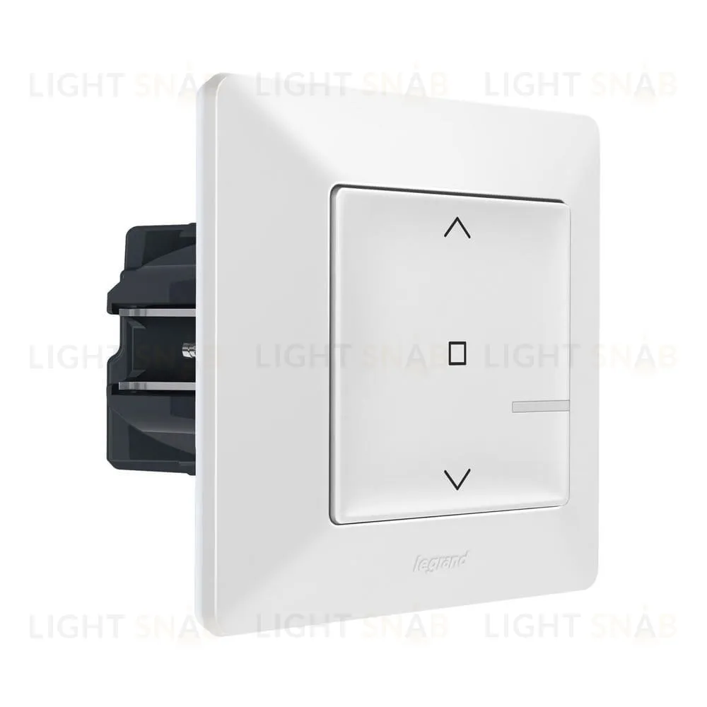 Умный проводной выключатель рольставней Legrand Netatmo Valena Life 500ВА/230В белый 752190 752190