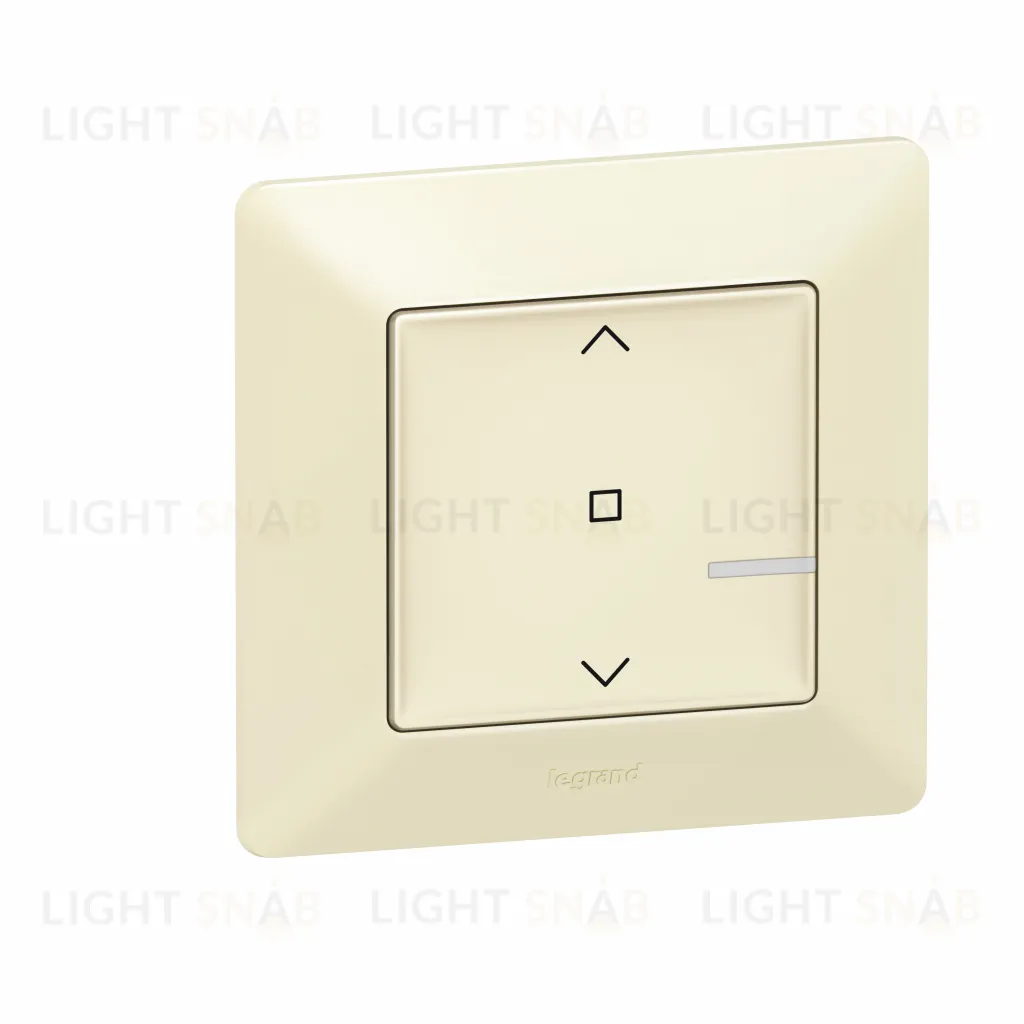 Умный проводной выключатель рольставней Legrand Netatmo Valena Life 500ВА/230В слоновая кость 752290 752290