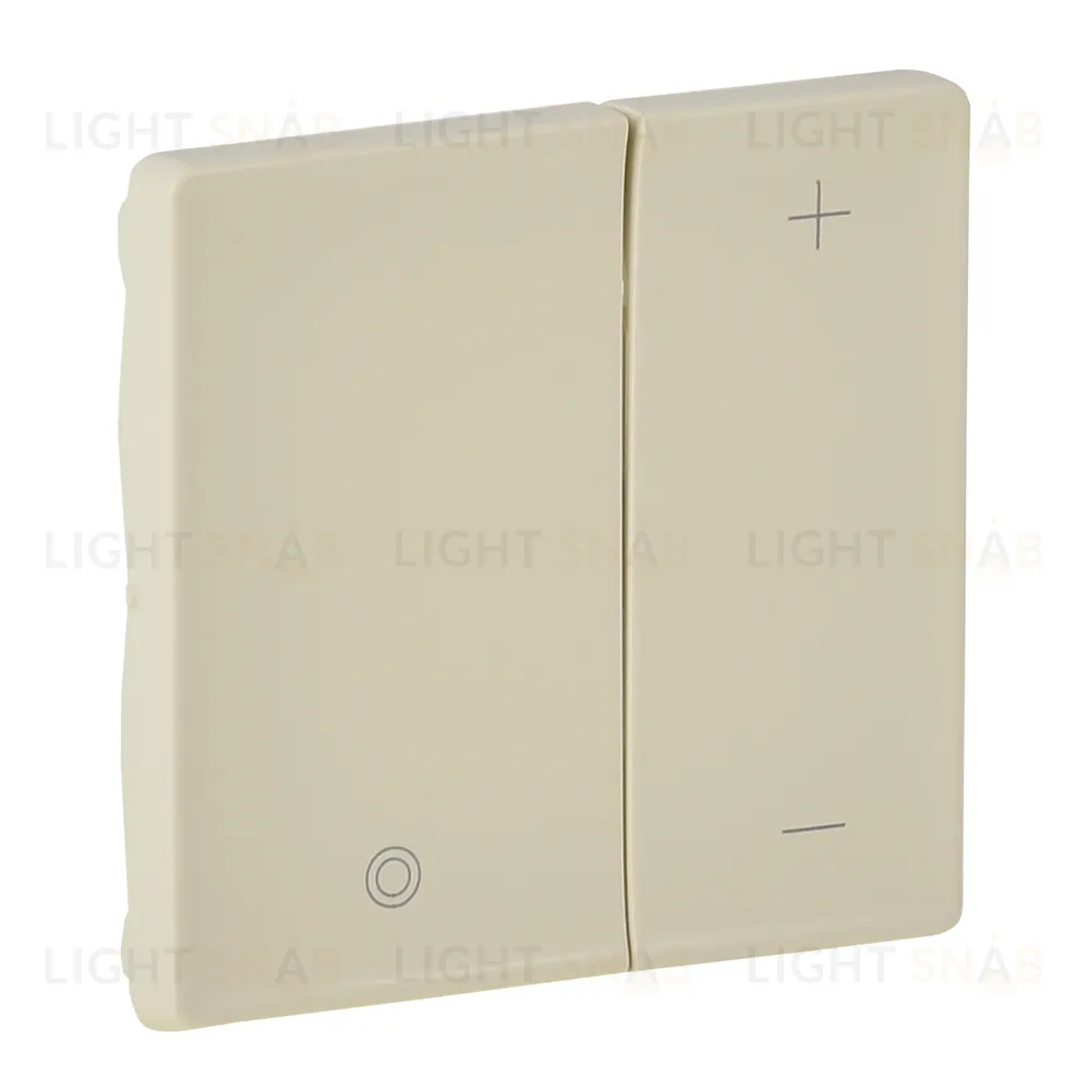 Светорегулятор кнопочный для балластов 1-10В с нейтралью Legrand Valena Life, слоновая кость 752067+754891 752067 + 754891
