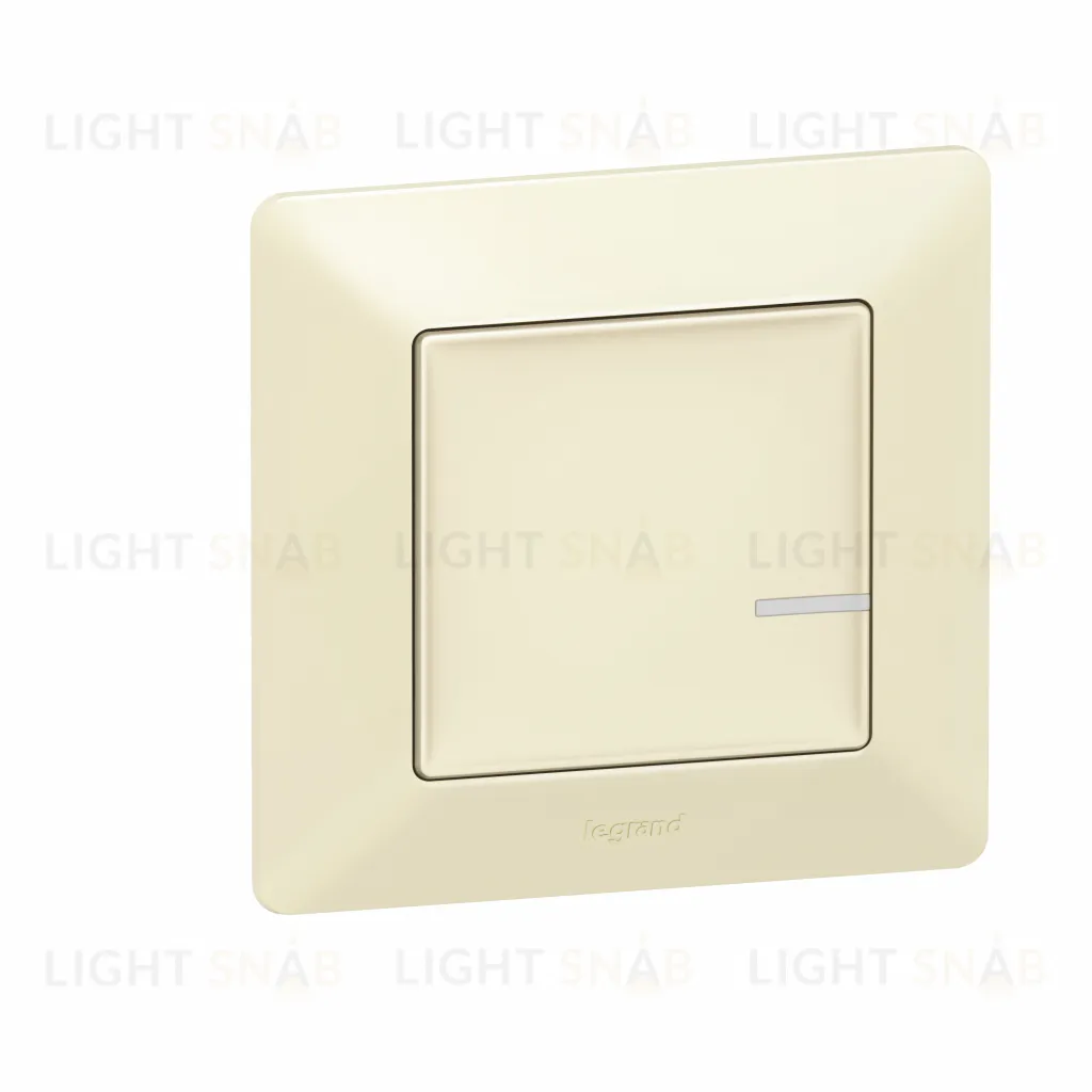 Умный проводной выключатель-светорегулятор 5-300В, LED 5-60Вт, Legrand Netatmo Valena Life слоновая кость 752284 752284