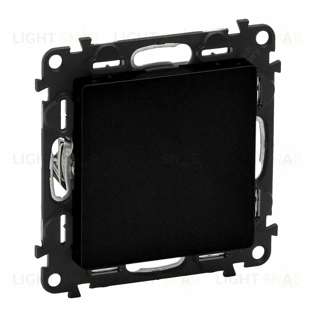 Заглушка с суппортом Legrand Valena Life, антрацит 754068 754068