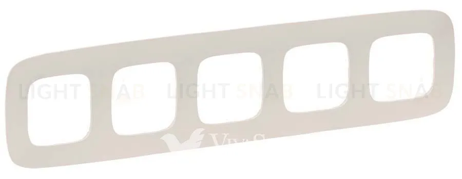 Рамка пятерная Legrand Valena Allure, слоновая кость 754315 754315