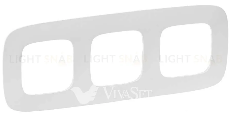 Рамка тройная Legrand Valena Allure, белый 754303 754303