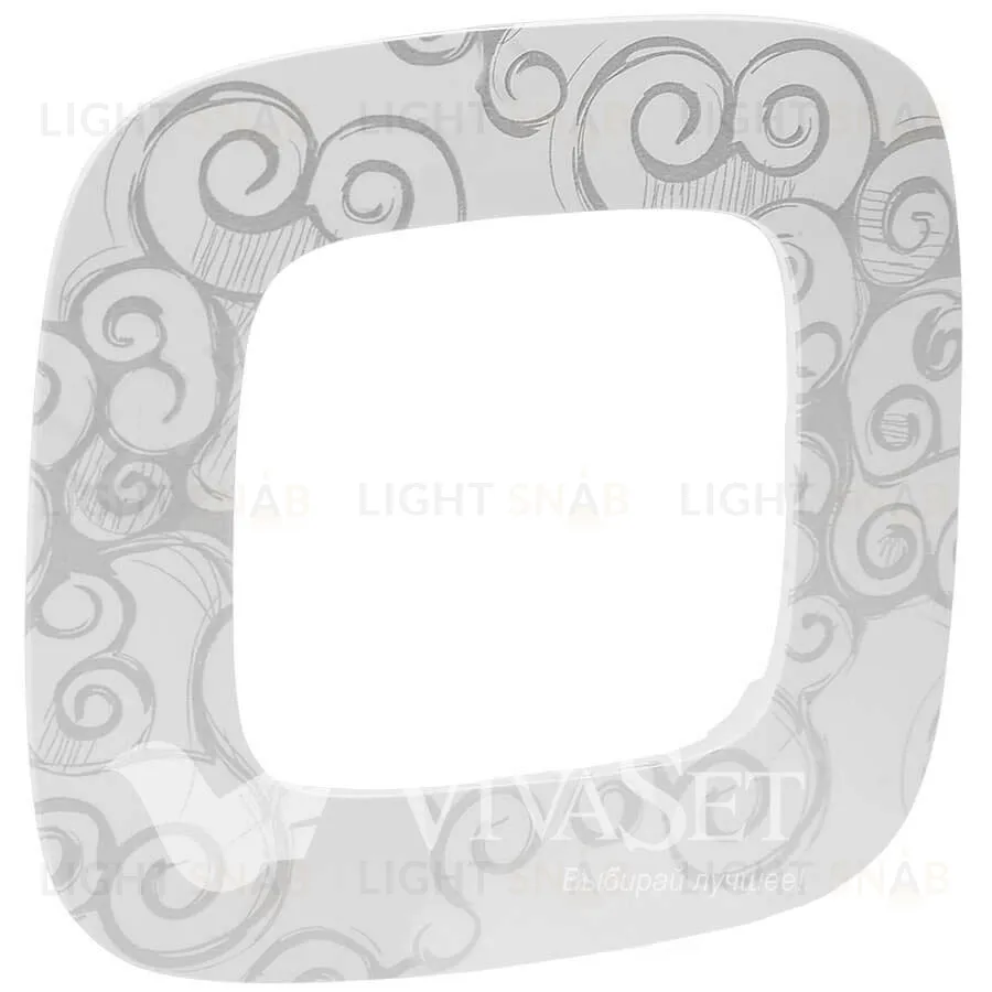 Рамка одинарная Legrand Valena Allure, нарцисс хром 754341 754341